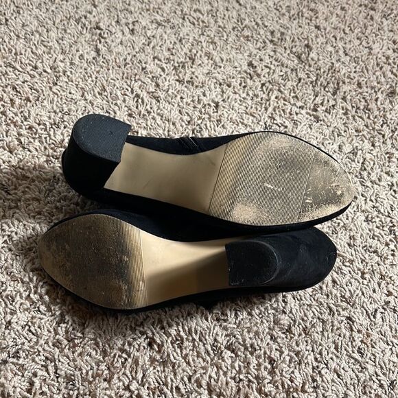 MADDEN NYC BLACK FAUX SUEDE BOOTIE SIZE 8.5 - Picture 7 of 7